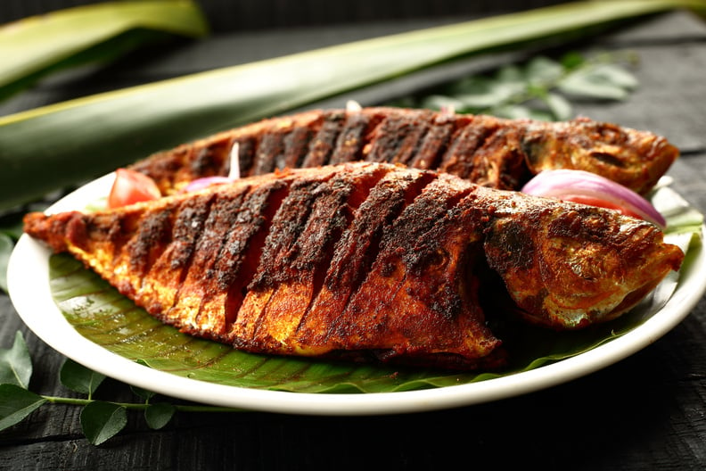 Kerala fish fry.